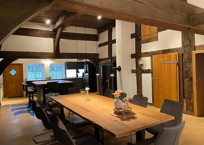 בית נופש Heuerhaus - Artlands Home- Fuer Familien Und Gruppen Badbergen
